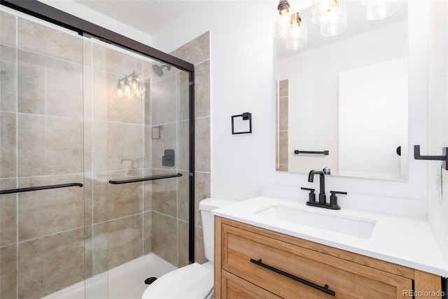 3035 Oneal Pkwy Unit 20V, Boulder, CO 80301 - full bath with a stall shower, toilet, and vanity