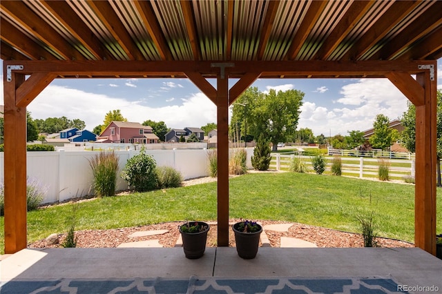 101 Wake St, Frederick, CO 80530 - fenced backyard featuring a patio area