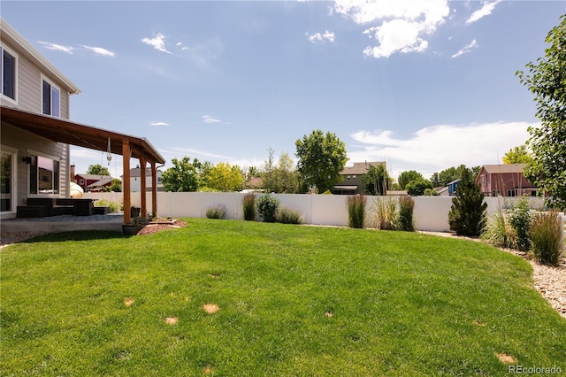 101 Wake St, Frederick, CO 80530 - fenced backyard with a patio