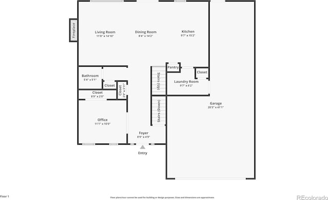 101 Wake St, Frederick, CO 80530 - view of room layout