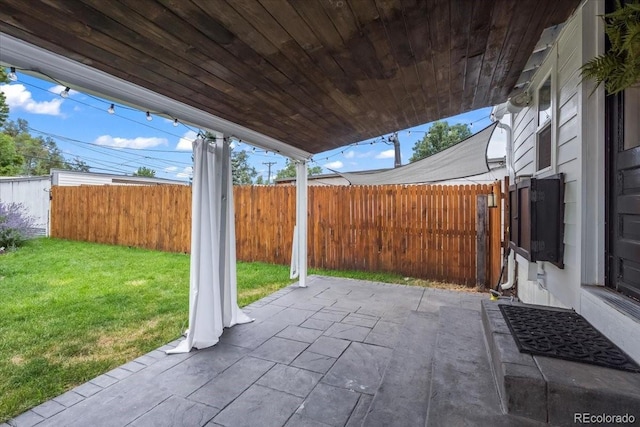 view of patio / terrace