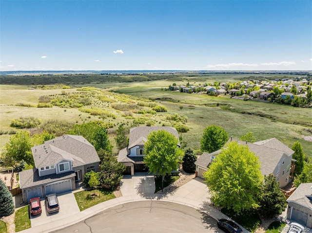 7852 Solstice Way, Castle Rock, CO 80108 - aerial perspective of suburban area
