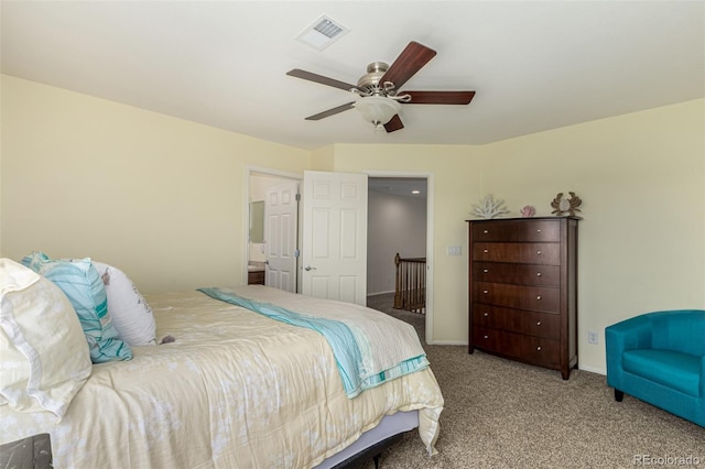 7852 Solstice Way, Castle Rock, CO 80108 - carpeted bedroom with ceiling fan and baseboards