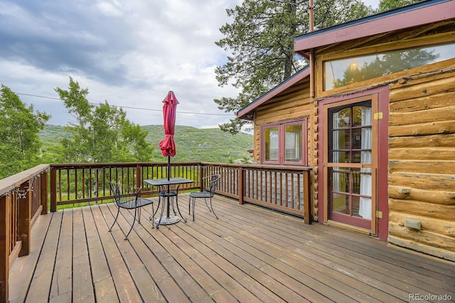 8758 S Murphy Gulch Rd, Littleton, CO 80127 - deck with outdoor dining space