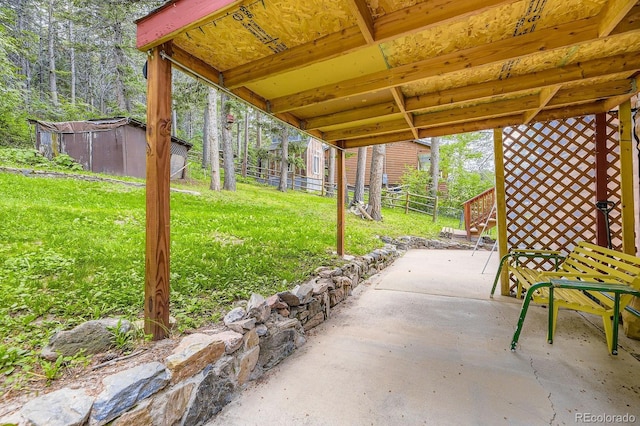 8758 S Murphy Gulch Rd, Littleton, CO 80127 - view of patio / terrace