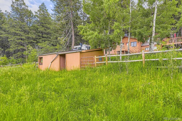 8758 S Murphy Gulch Rd, Littleton, CO 80127 - view of yard