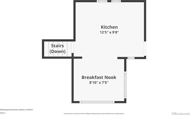 8758 S Murphy Gulch Rd, Littleton, CO 80127 - view of property floor plan