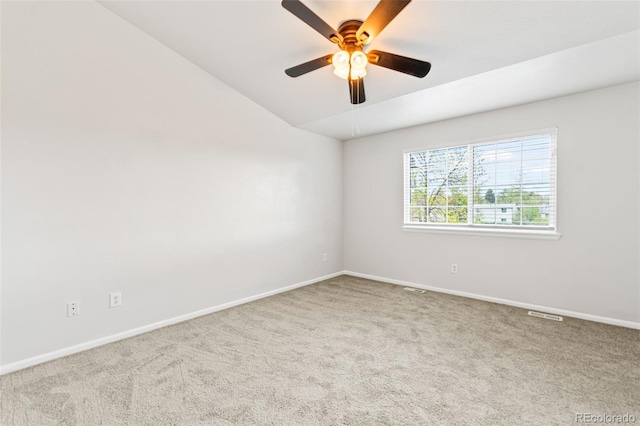 1461 S Danube Way Unit 104, Aurora, CO 80017 - unfurnished room featuring baseboards, carpet flooring, and a ceiling fan