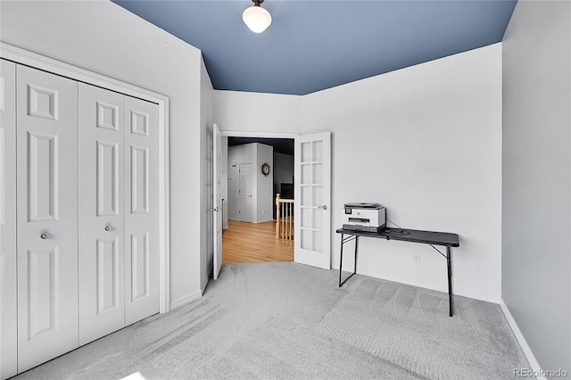 41479 Countryside Cir, Parker, CO 80138 - carpeted office space with french doors and baseboards