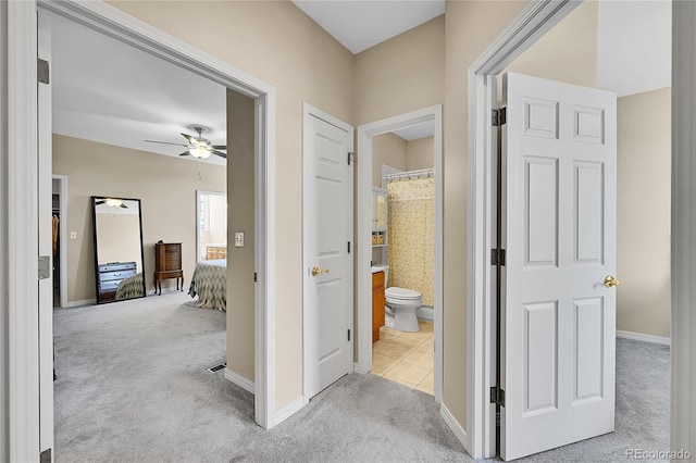 41479 Countryside Cir, Parker, CO 80138 - corridor with carpet floors and baseboards