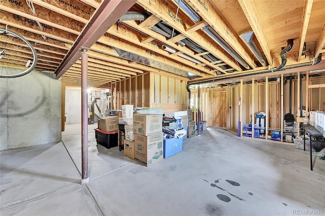 41479 Countryside Cir, Parker, CO 80138 - view of unfinished below grade area