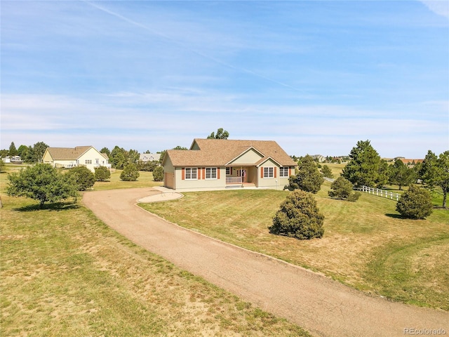 41479 Countryside Cir, Parker, CO 80138 - ranch-style house featuring dirt driveway