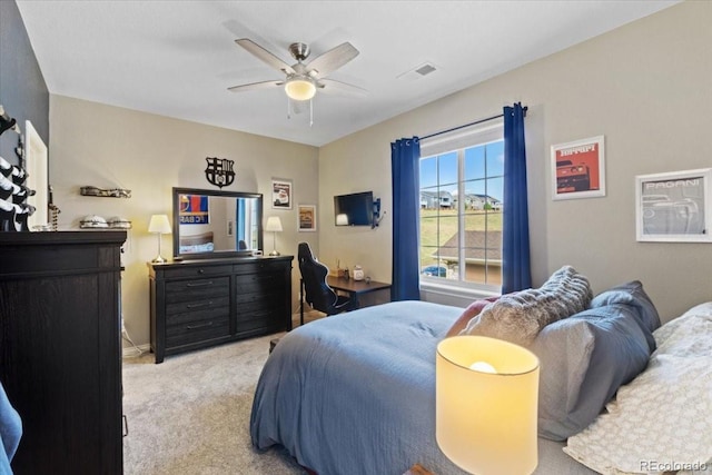 17102 W 85th Pl, Arvada, CO 80007 - bedroom featuring carpet flooring and ceiling fan