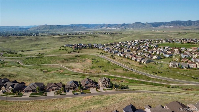 17102 W 85th Pl, Arvada, CO 80007 - aerial perspective of suburban area with mountains