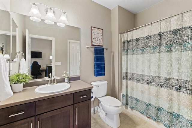 17102 W 85th Pl, Arvada, CO 80007 - bathroom with vanity and a shower with curtain