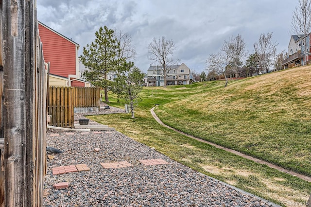view of yard