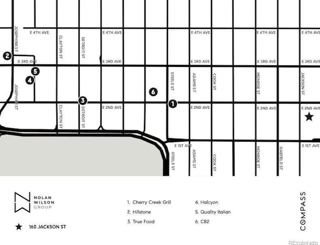 160 Jackson St Unit 5, Denver, CO 80206 - map / location