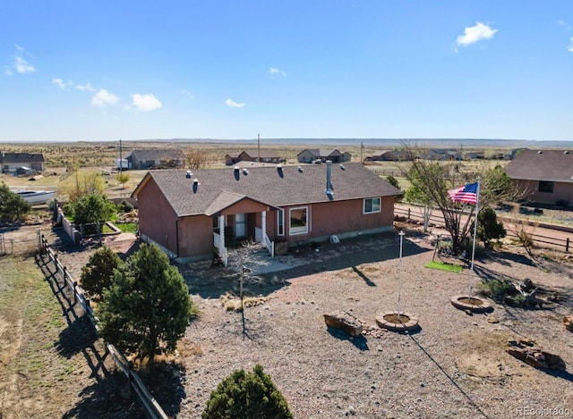 1882 N Rough Rock Ln, Pueblo West, CO 81007 - view from above of property
