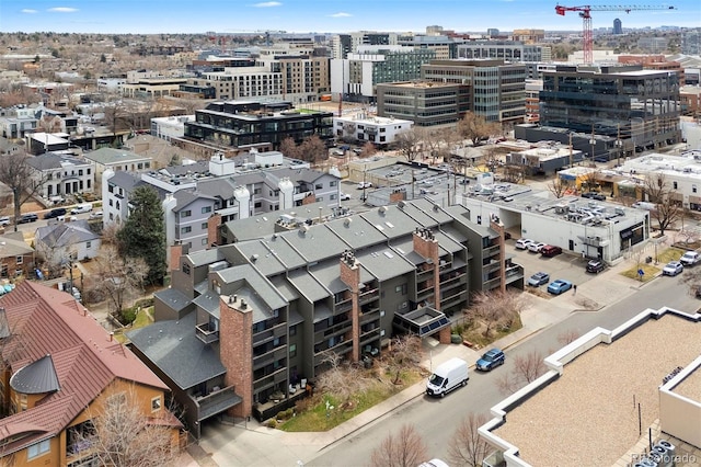 350 Detroit St Unit 107, Denver, CO 80206 - bird's eye view with a city view
