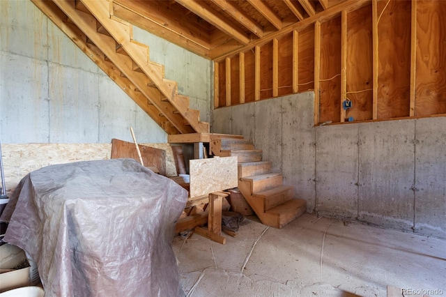 3600 Blue Mountain Trl, Lyons, CO 80540 - basement featuring stairs