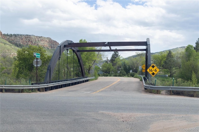 3600 Blue Mountain Trl, Lyons, CO 80540 - view of street featuring traffic signs
