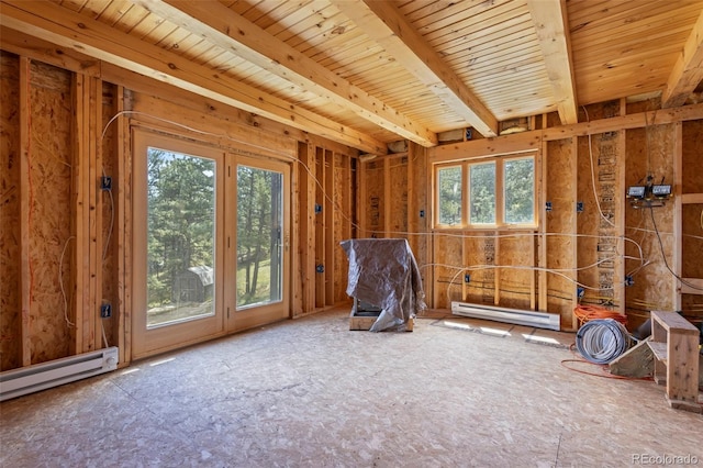 3600 Blue Mountain Trl, Lyons, CO 80540 - miscellaneous room featuring a baseboard radiator