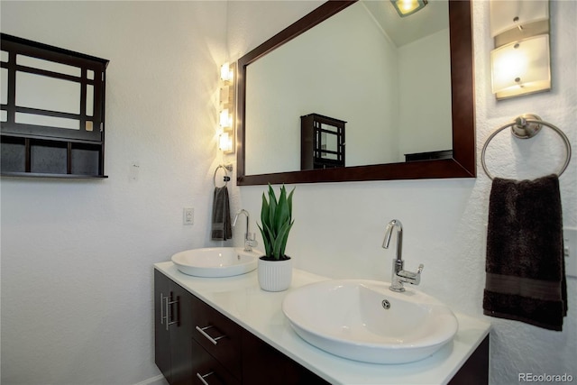 777 Deerview Dr, Florissant, CO 80816 - full bathroom featuring double vanity