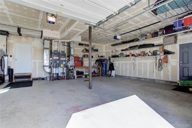 777 Deerview Dr, Florissant, CO 80816 - garage featuring a garage door opener