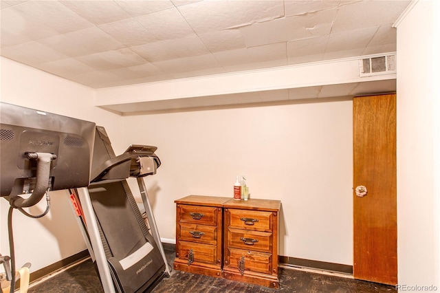 2785 Skyline Dr, Westminster, CO 80030 - exercise room featuring baseboards
