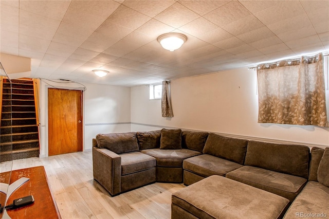 2785 Skyline Dr, Westminster, CO 80030 - living room with stairway and light wood finished floors