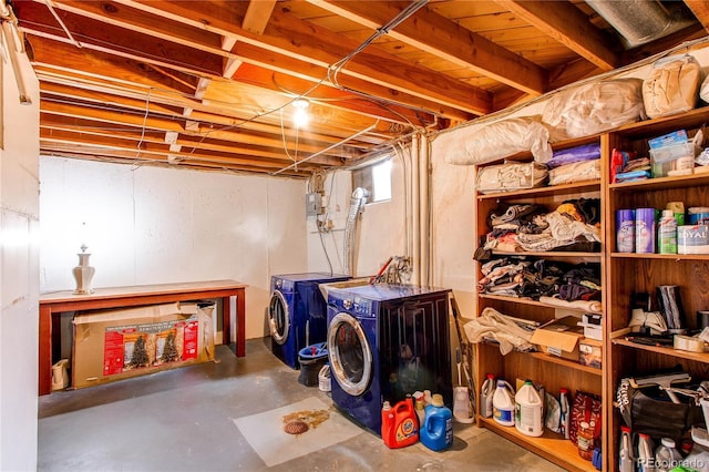 2785 Skyline Dr, Westminster, CO 80030 - basement with washer and dryer