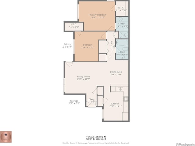 7220 S Gaylord St Unit G17, Littleton, CO 80122 - room layout