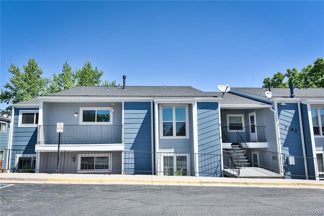 7185 S Gaylord St Unit A, Littleton, CO 80122 - view of front of house featuring stairs
