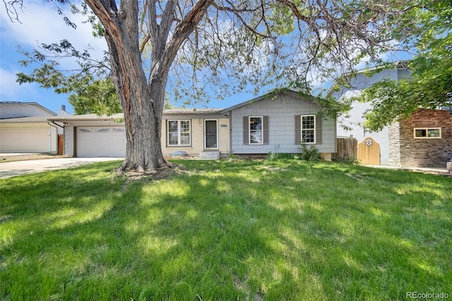 2279 S Lewiston St, Aurora, CO 80013 - single story home with driveway and an attached garage