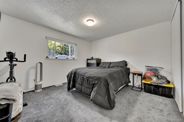 2279 S Lewiston St, Aurora, CO 80013 - carpeted bedroom with a textured ceiling