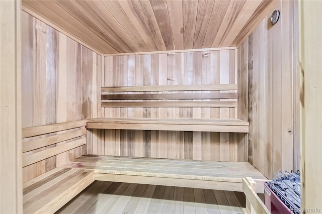 view of sauna / steam room