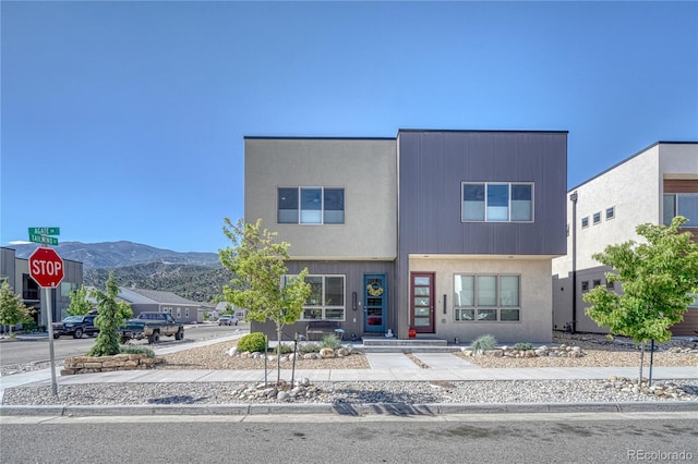 1139 Agate Ln, Poncha Springs, CO 81242 - view of front facade with a mountain view and stucco siding