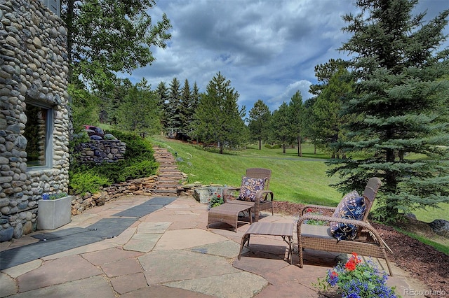 2191 Baldy Ln, Evergreen, CO 80439 - view of patio