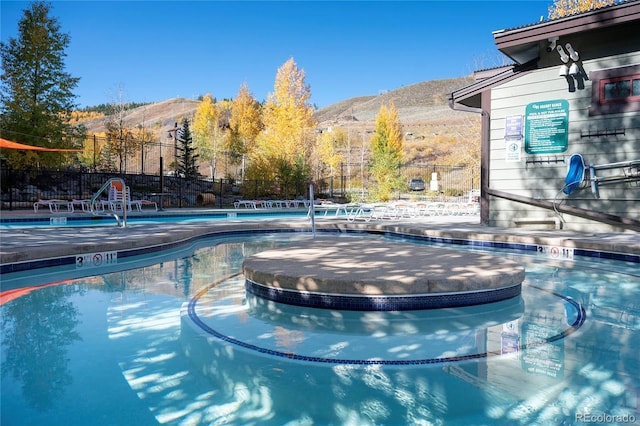2104 Blue Sky Trl Unit 2-104, Granby, CO 80446 - community pool featuring a mountain view