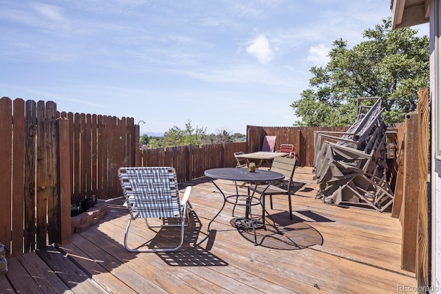 1450 Albion St Unit 206, Denver, CO 80220 - view of deck