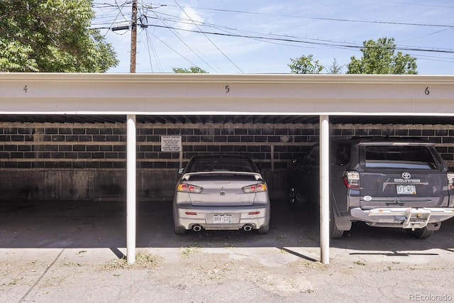 1450 Albion St Unit 206, Denver, CO 80220 - view of covered parking lot