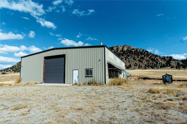 940 Puma Hills Rd, Lake George, CO 80827 - view of outbuilding with a mountain view