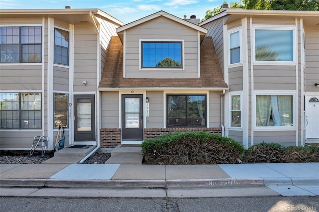 view of townhome / multi-family property