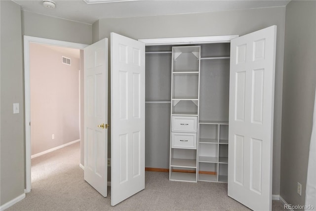 view of closet