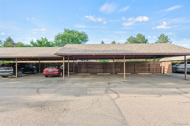 4452 W Pondview Dr, Littleton, CO 80123 - view of covered parking lot