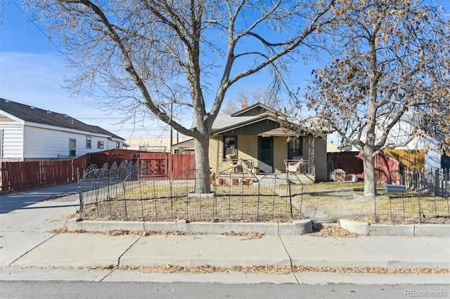 view of bungalow