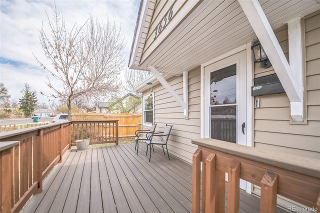 3656 W 77th Ave, Westminster, CO 80030 - view of wooden terrace