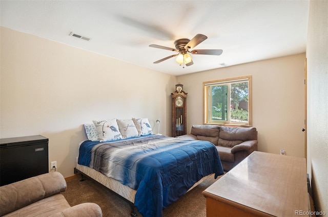 21 Crystal Rock Rd, Bailey, CO 80421 - carpeted bedroom featuring ceiling fan