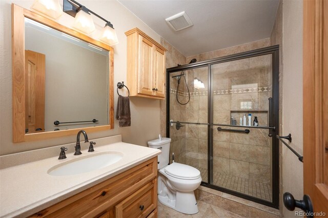 21 Crystal Rock Rd, Bailey, CO 80421 - full bathroom with vanity and a shower stall