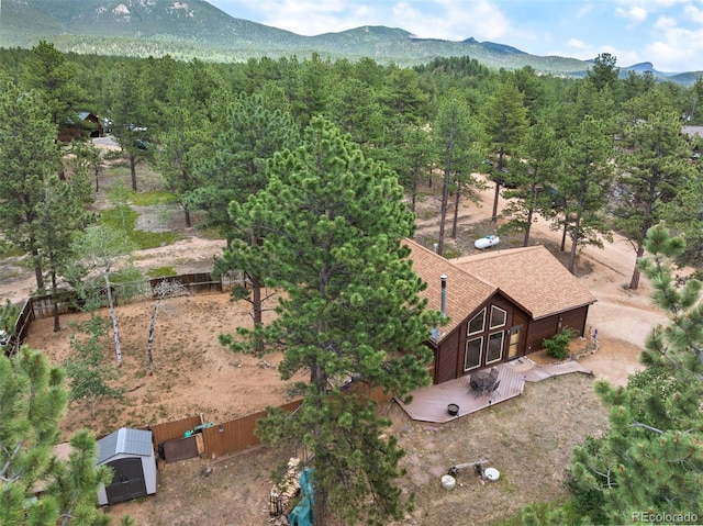 21 Crystal Rock Rd, Bailey, CO 80421 - view of subject property featuring a mountainous background